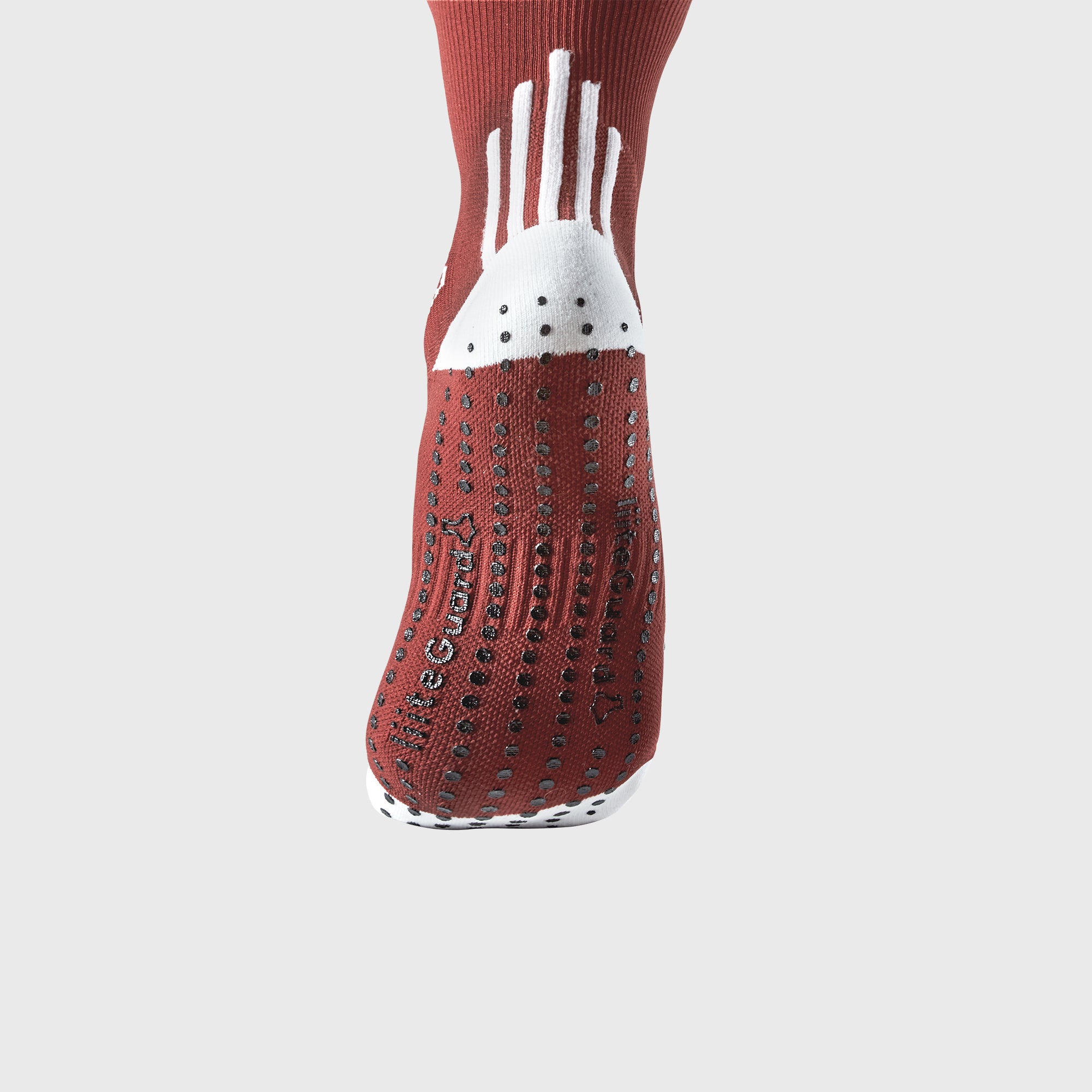 liiteGuard PERFORMANCE FOOTBALL SOCK Long socks DARK RED