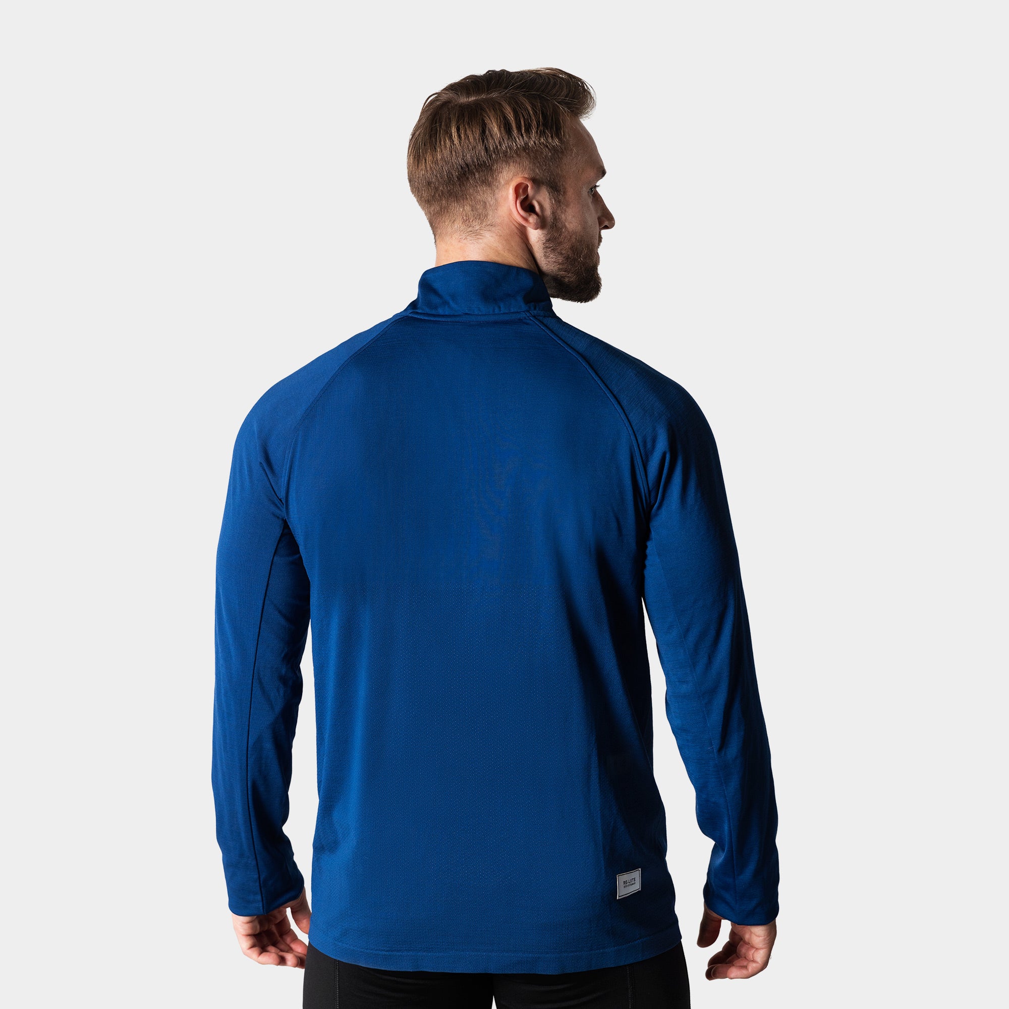 Liiteguard RE-LIITE 1/4 ZIP SHIRT (Men) Zippers BLUE