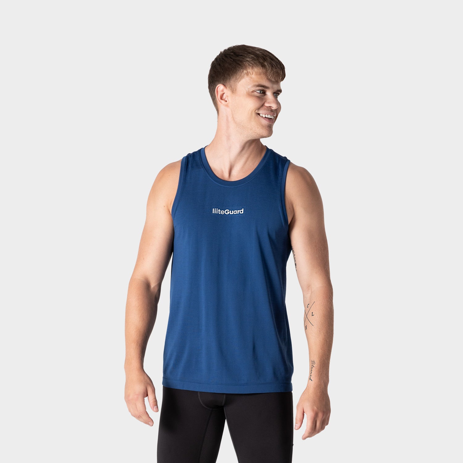 Liiteguard RE-LIITE SINGLET (Men) Singlet BLUE