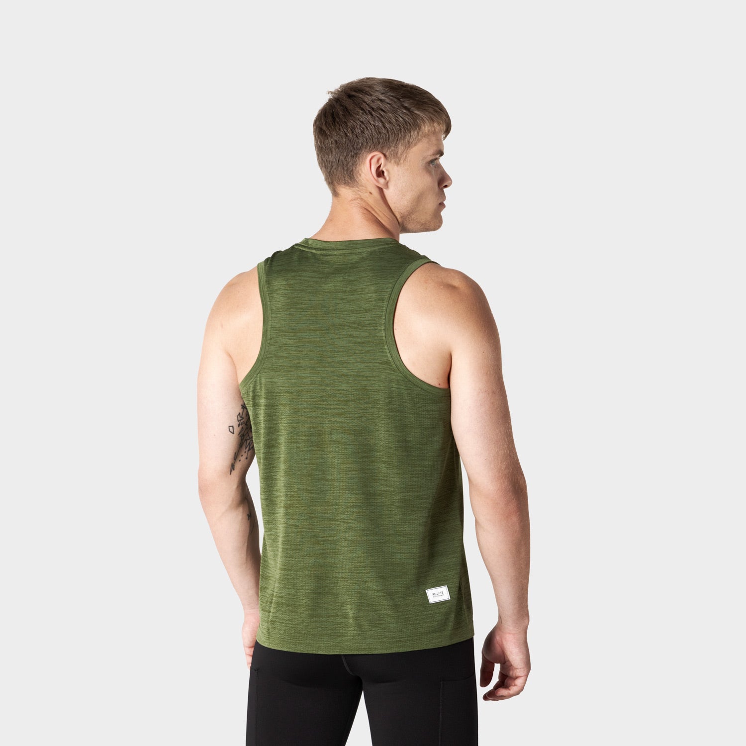 Liiteguard RE-LIITE SINGLET (Men) Singlet GREEN