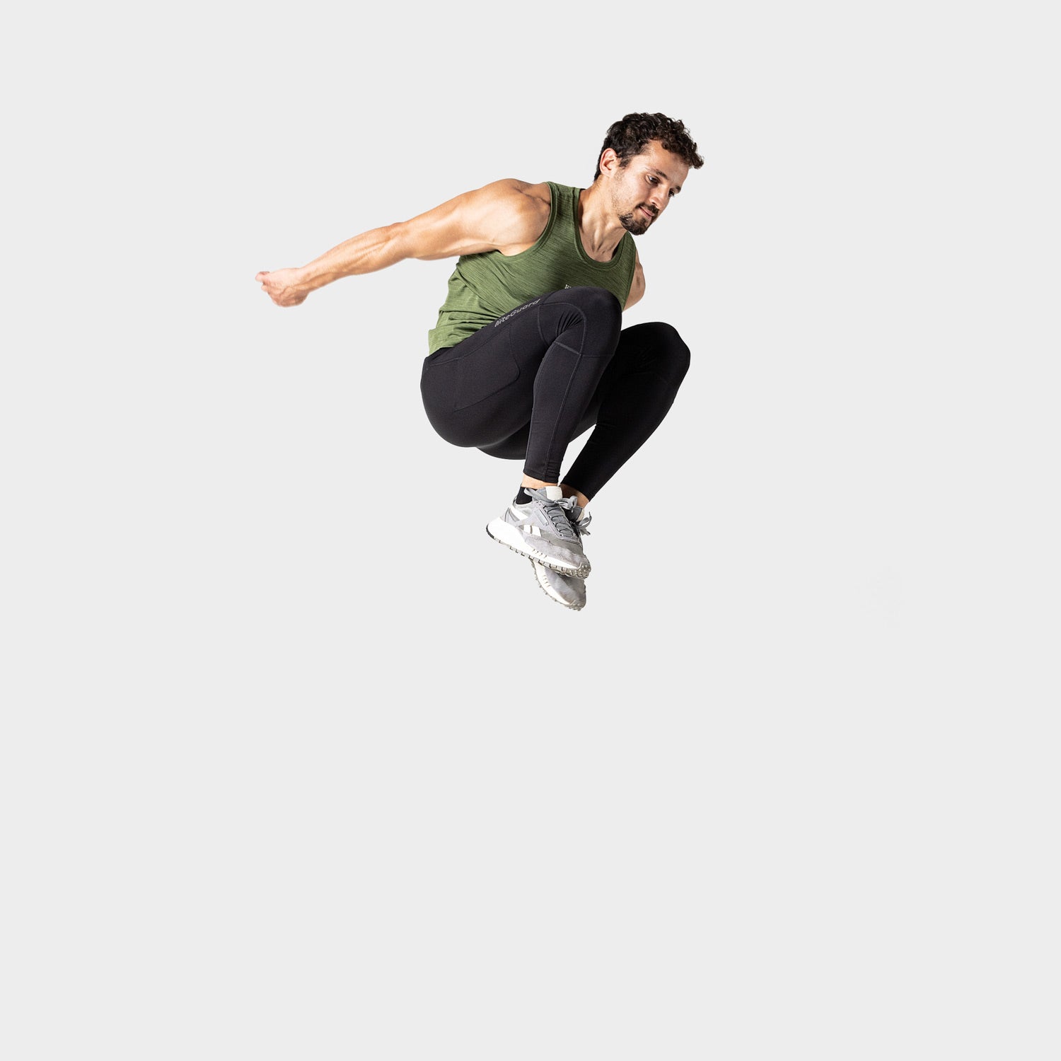 liiteGuard RE-LIITE SINGLET (MEN) Singlet GREEN