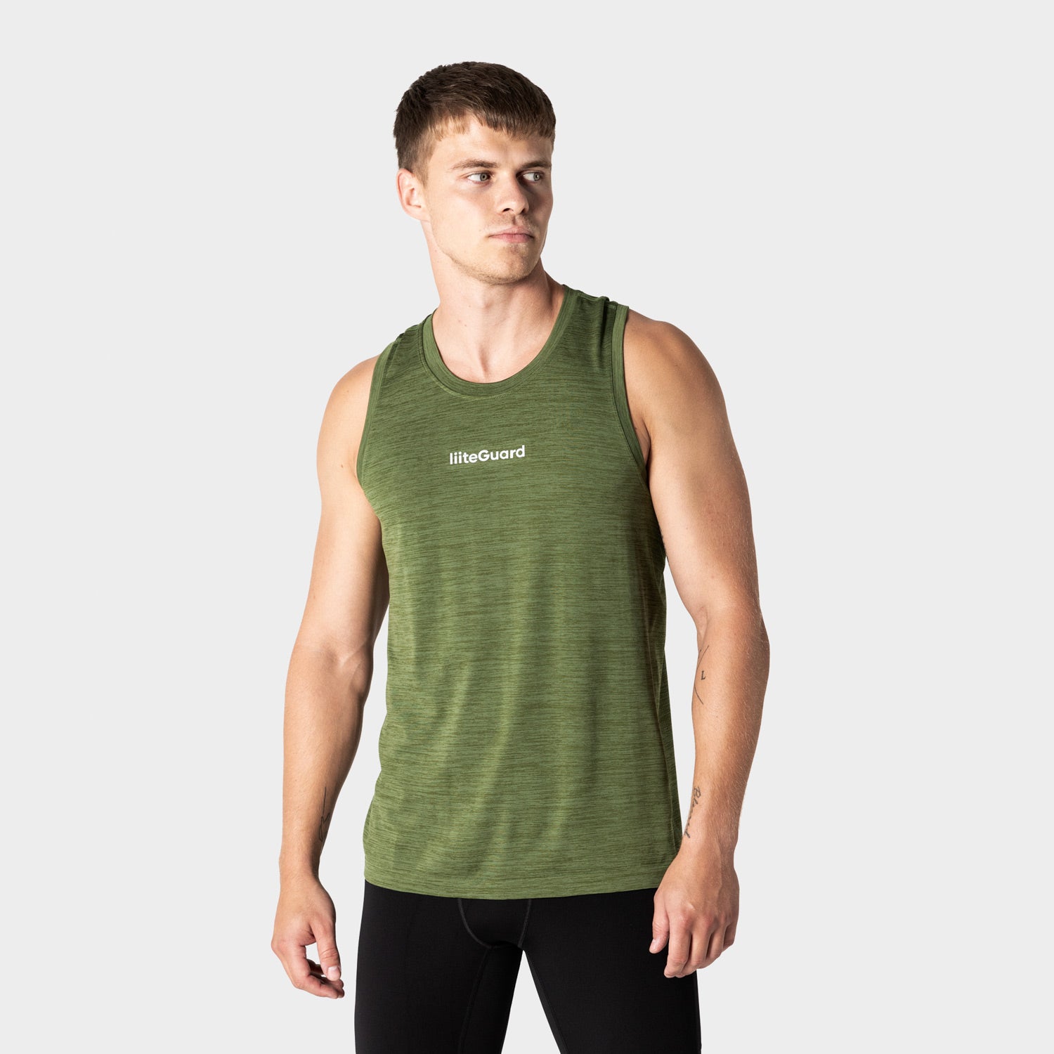 Liiteguard RE-LIITE SINGLET (Men) Singlet GREEN