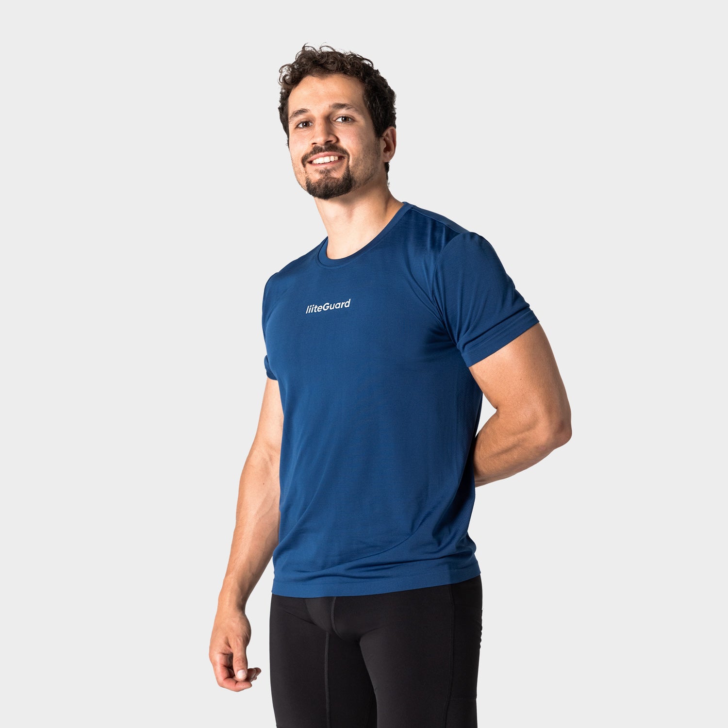 liiteGuard RE-LIITE T-SHIRT (MEN) T-shirts BLUE MELANGE
