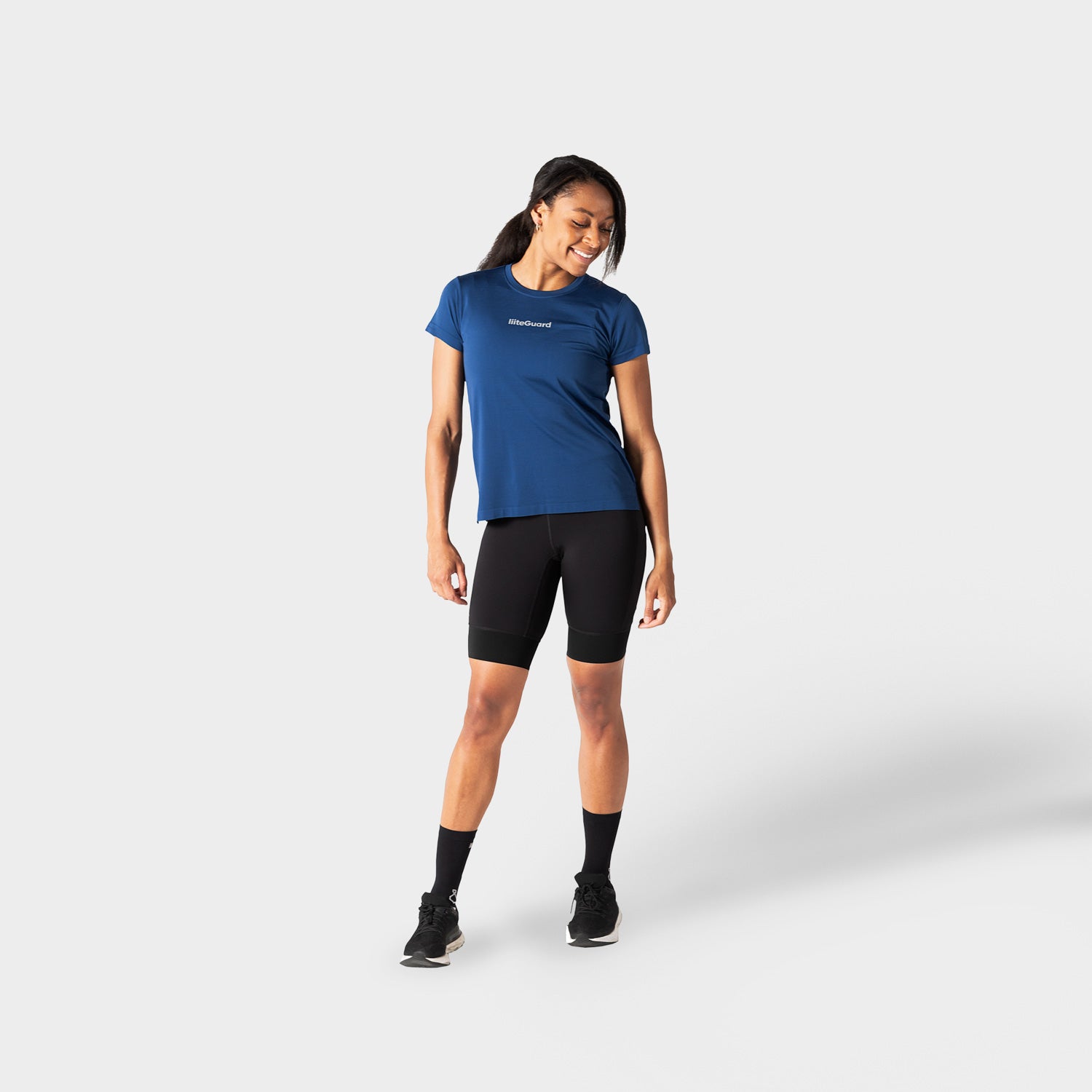 liiteGuard RE-LIITE T-SHIRT (WOMEN) T-shirts BLUE MELANGE