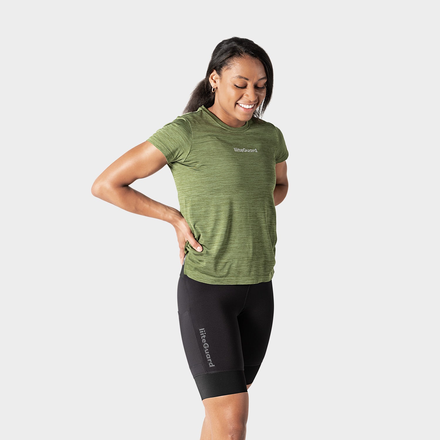 liiteGuard RE-LIITE T-SHIRT (WOMEN) T-shirts GREEN