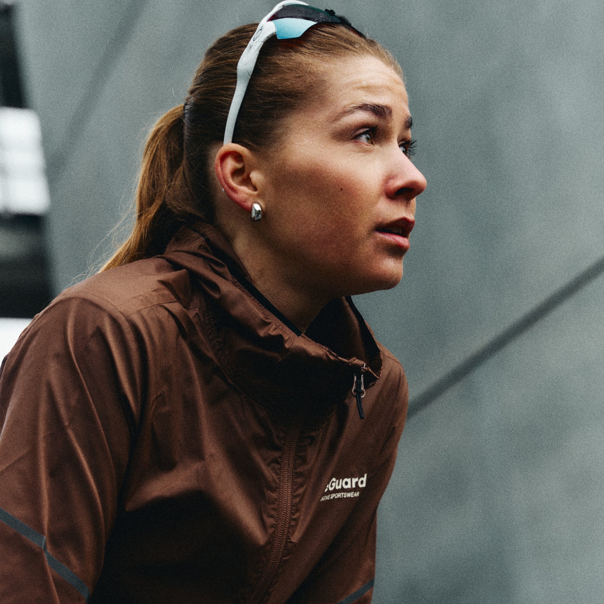 liiteGuard AERO-TECH WINDBREAKER (WOMEN) Top Cocoa Brown