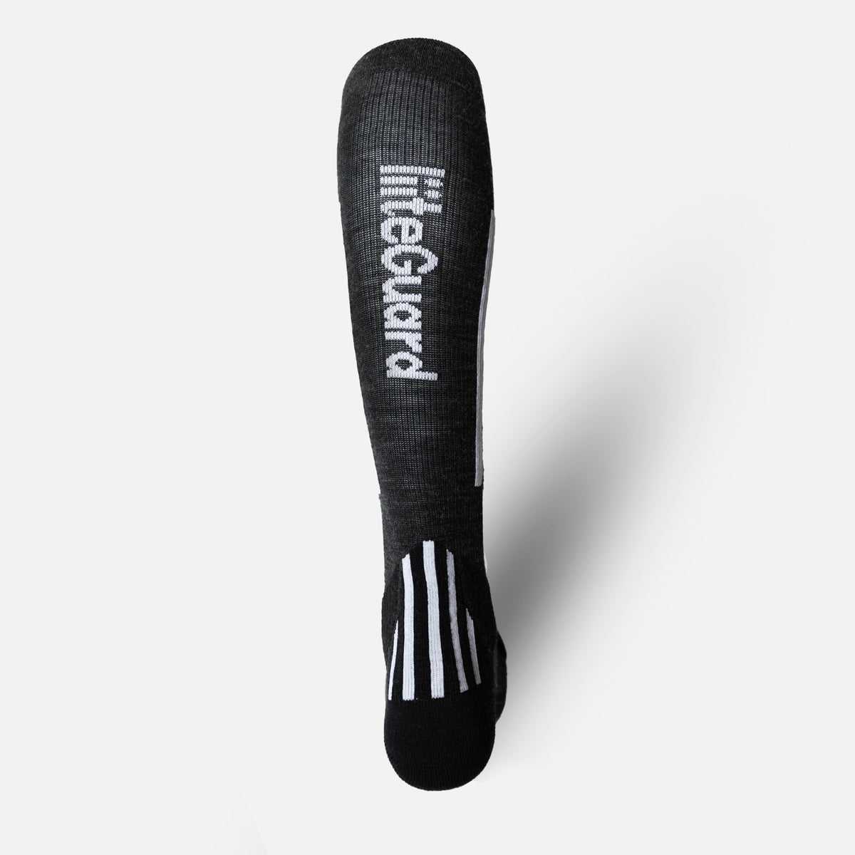 liiteGuard ALPINE CORE SKI SOCKS Long socks Dark Grey Melange/Black