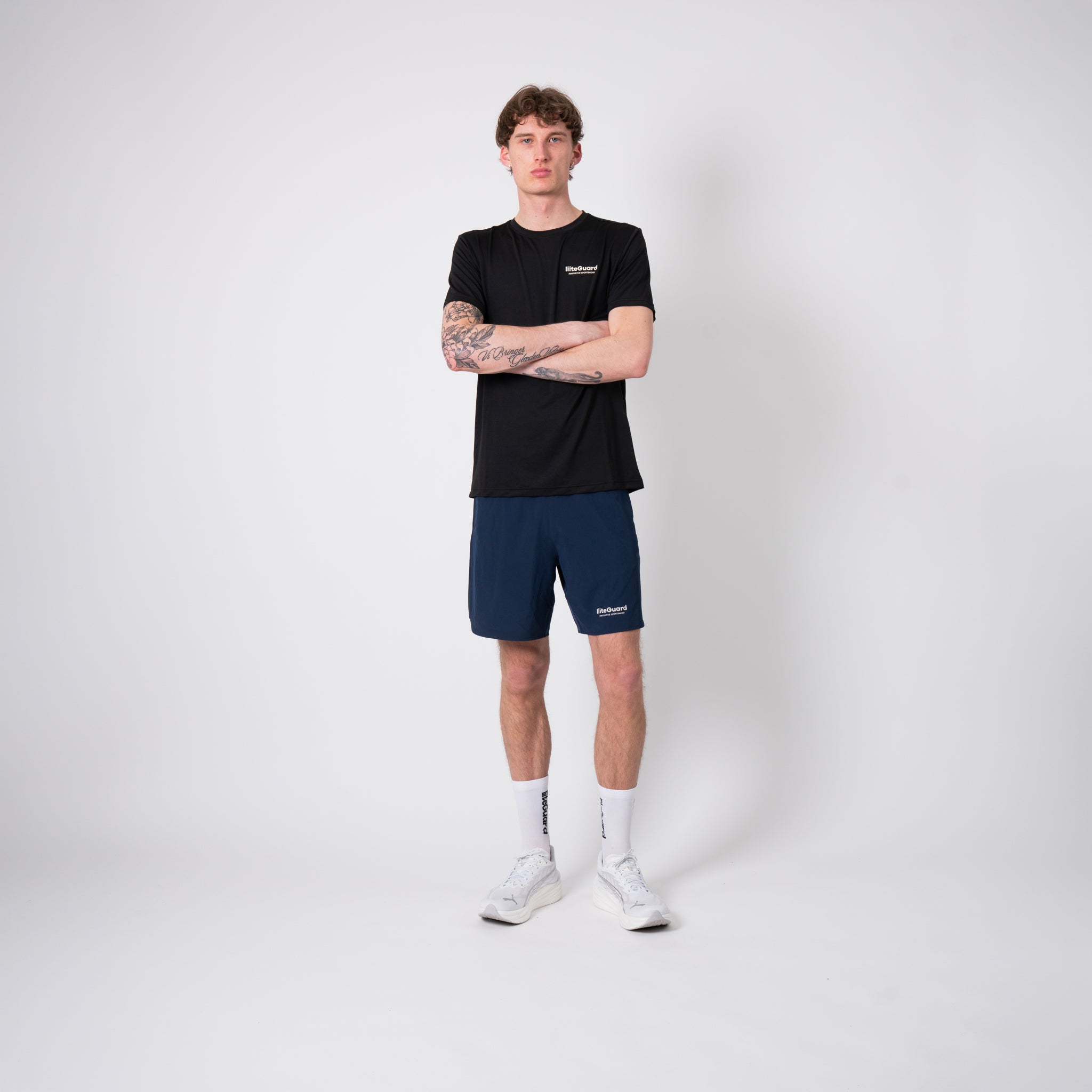 liiteGuard GLU-TECH 2IN1 SHORTS (MEN) Shorts DRESS BLUE