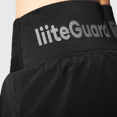 Liiteguard GLU-TECH 2in1 SHORTS (Women) Shorts BLACK