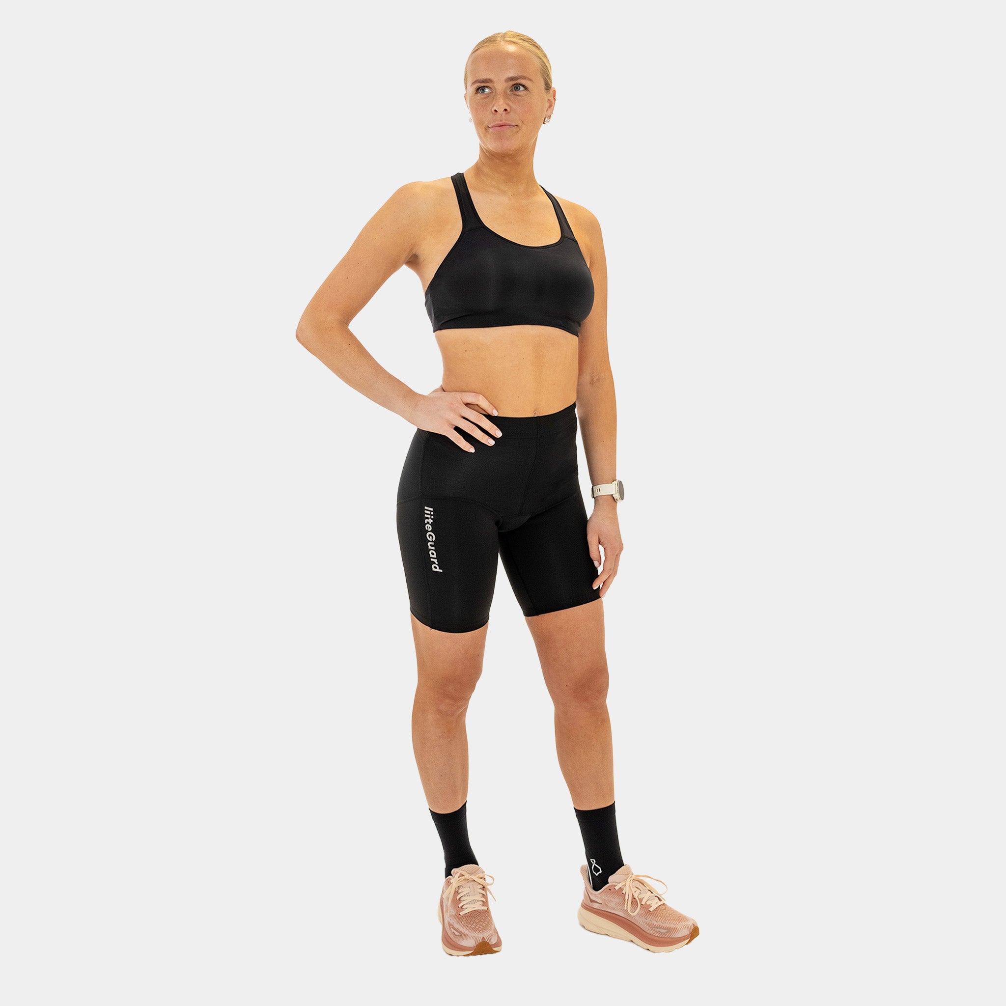 liiteGuard GLU-TECH INNER TIGHTS (WOMEN) Compression tights BLACK