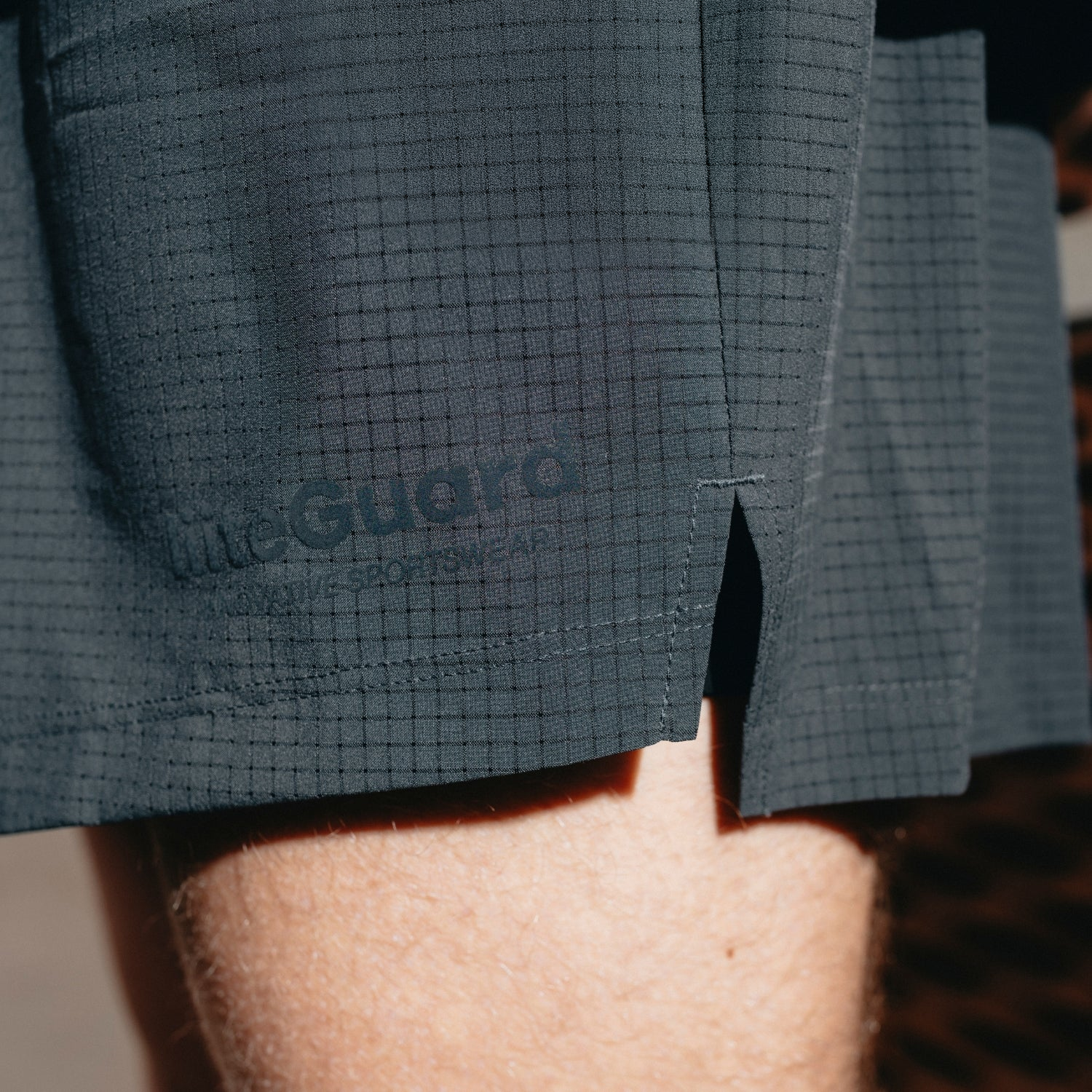 liiteGuard GLU-TECH RUNNING 2IN1 SHORTS (MEN) Shorts Ebony