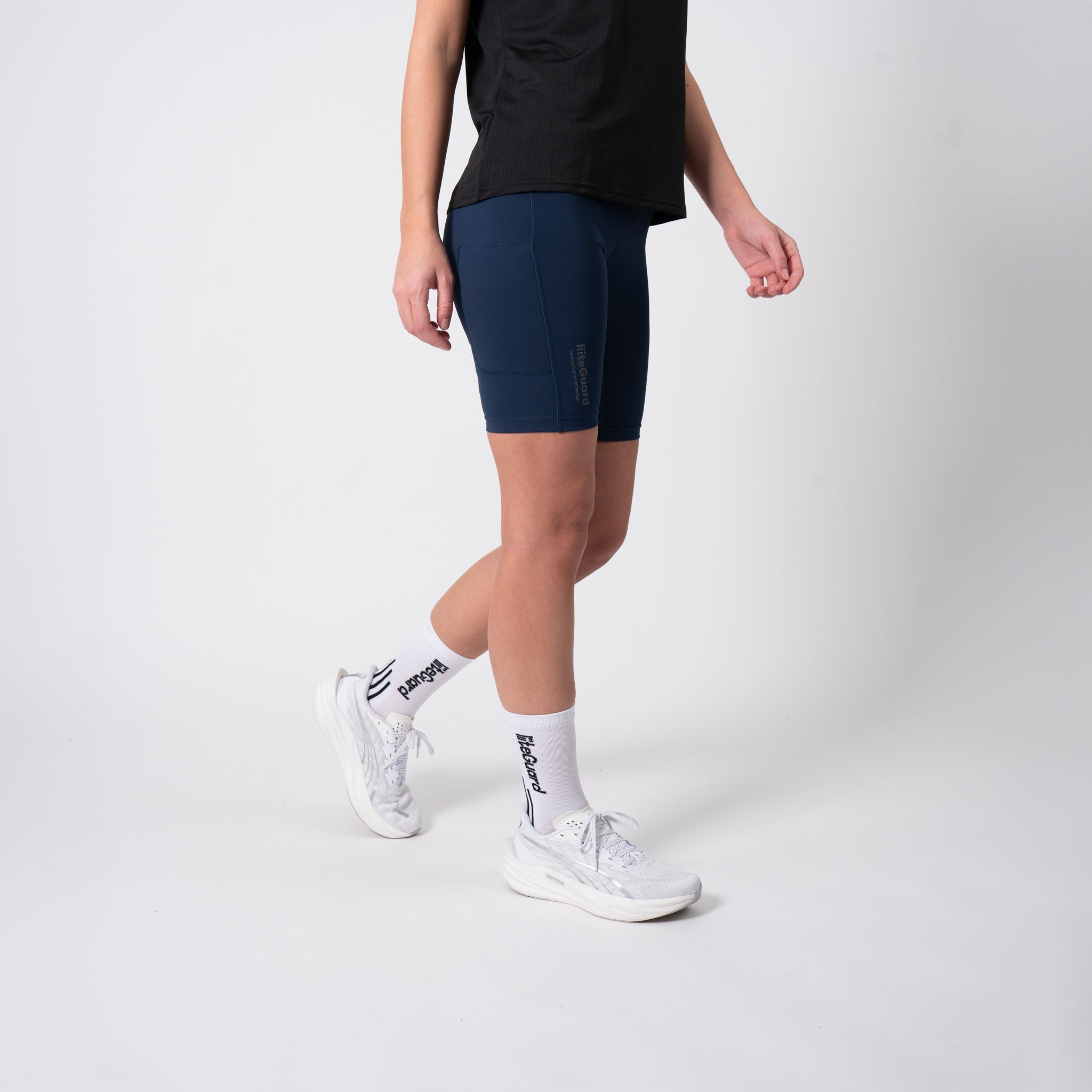 liiteGuard GLU-TECH SHORT TIGHTS (WOMEN) Short tights DRESS BLUE