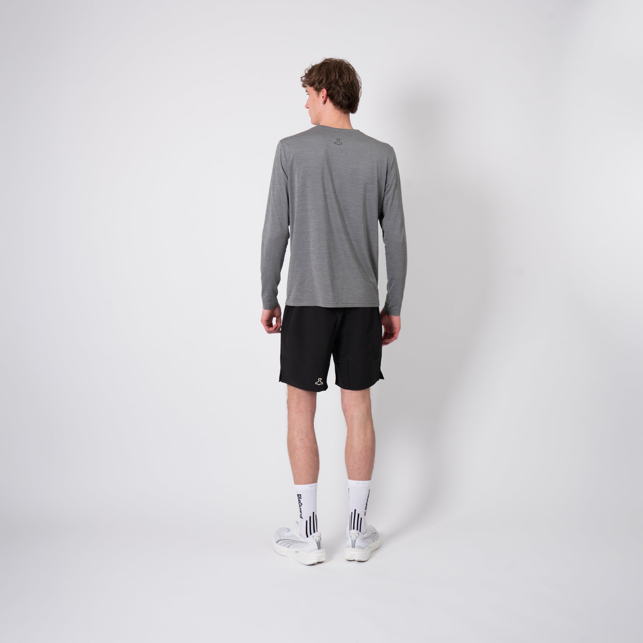 liiteGuard GROUND-TECH LIGHT LS T-SHIRT (MEN) T-shirts Grey Melange