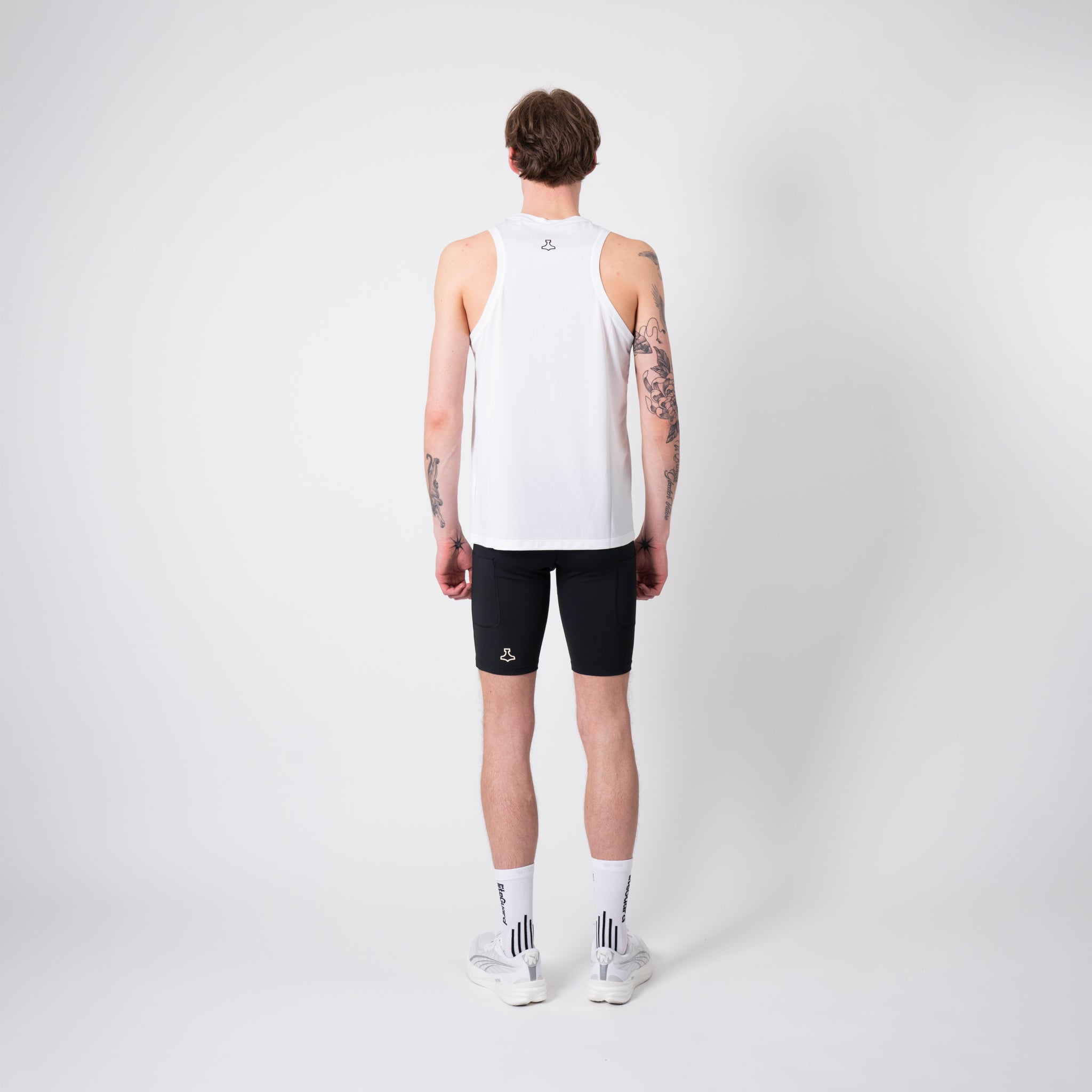 liiteGuard GROUND-TECH SINGLET (MEN) Singlet WHITE