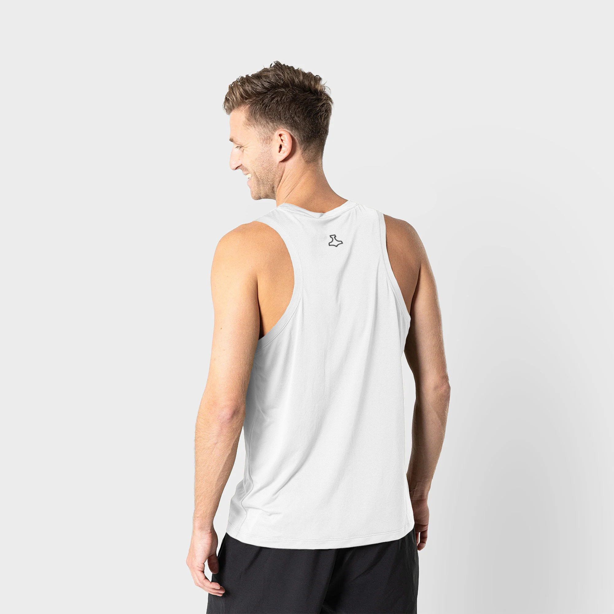 liiteGuard GROUND-TECH SINGLET (MEN) Singlet WHITE