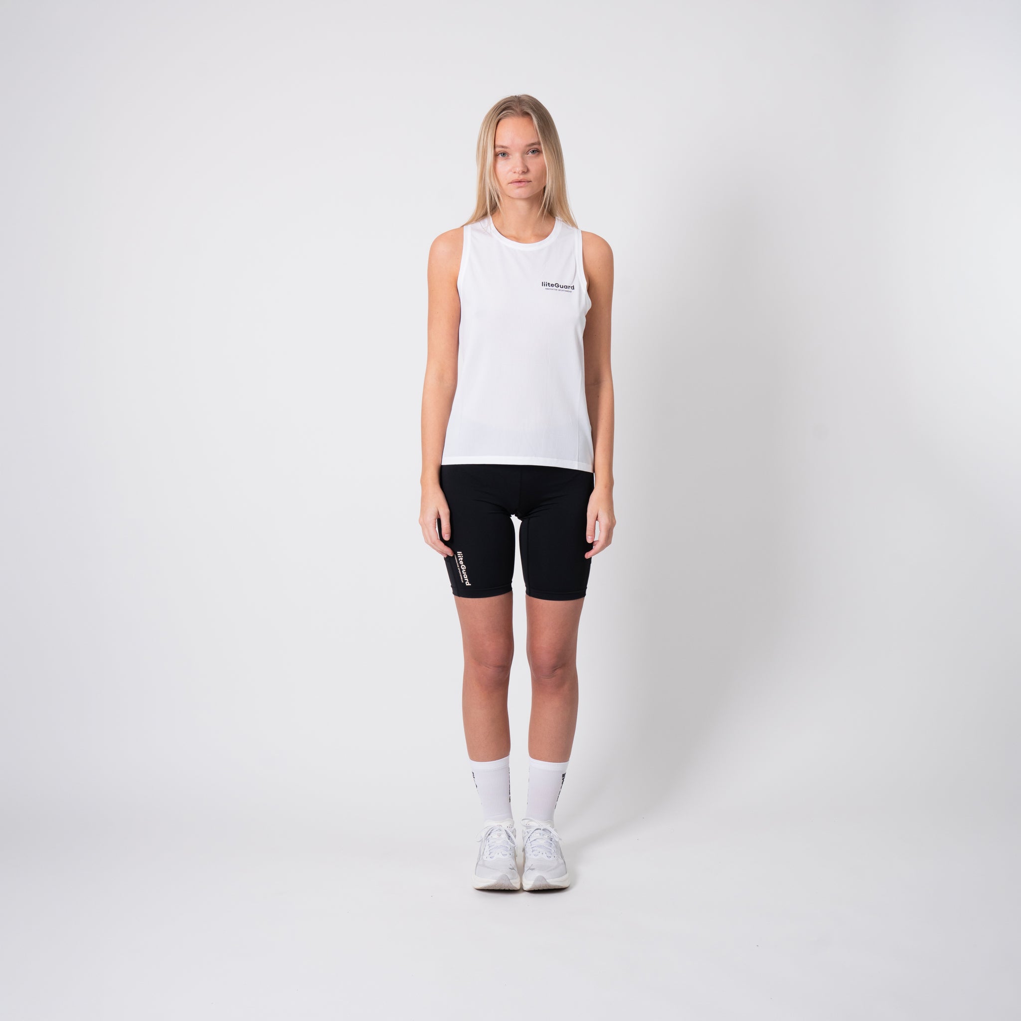 liiteGuard GROUND-TECH SINGLET (WOMEN) Singlet WHITE