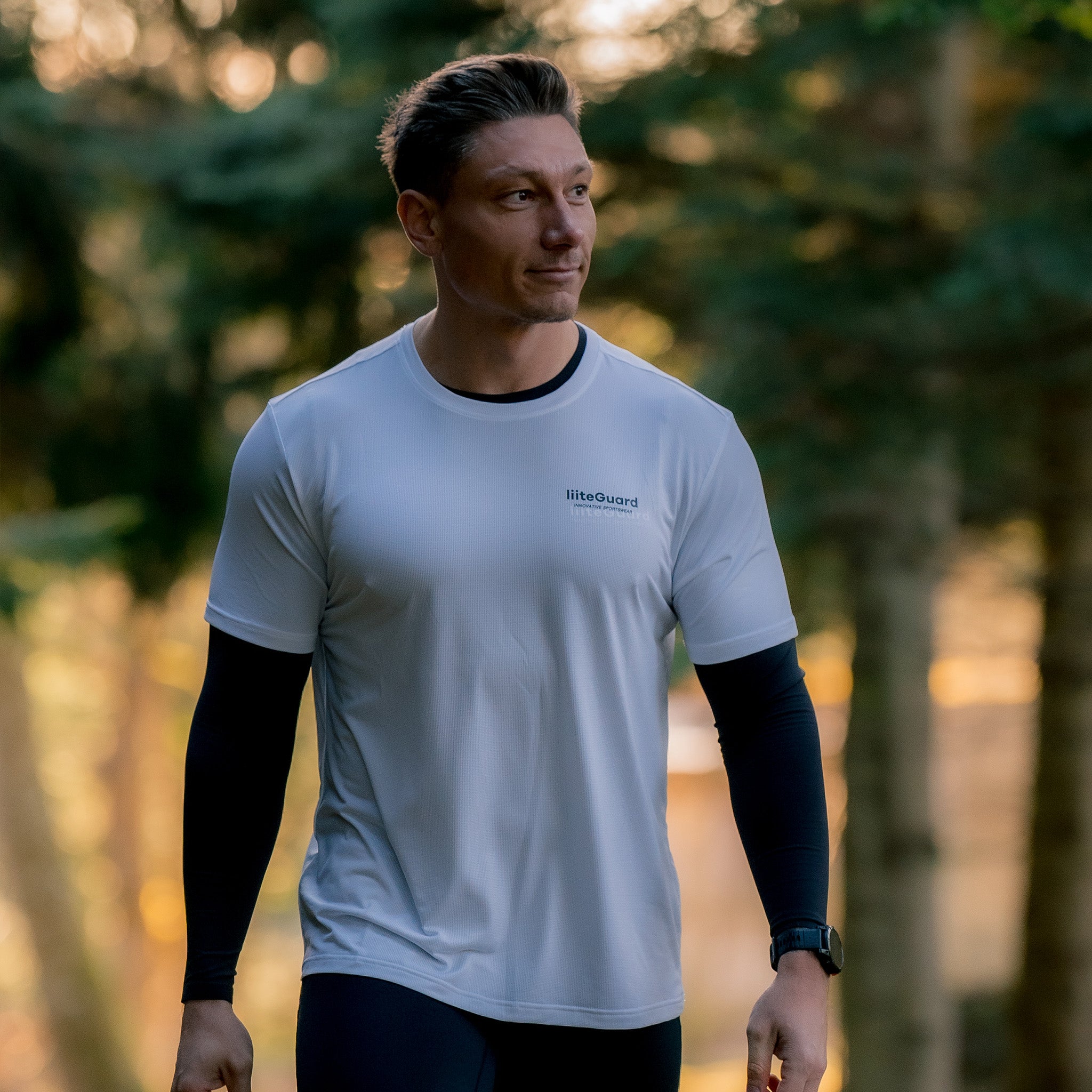 liiteGuard GROUND-TECH T-SHIRT (MEN) T-shirts WHITE