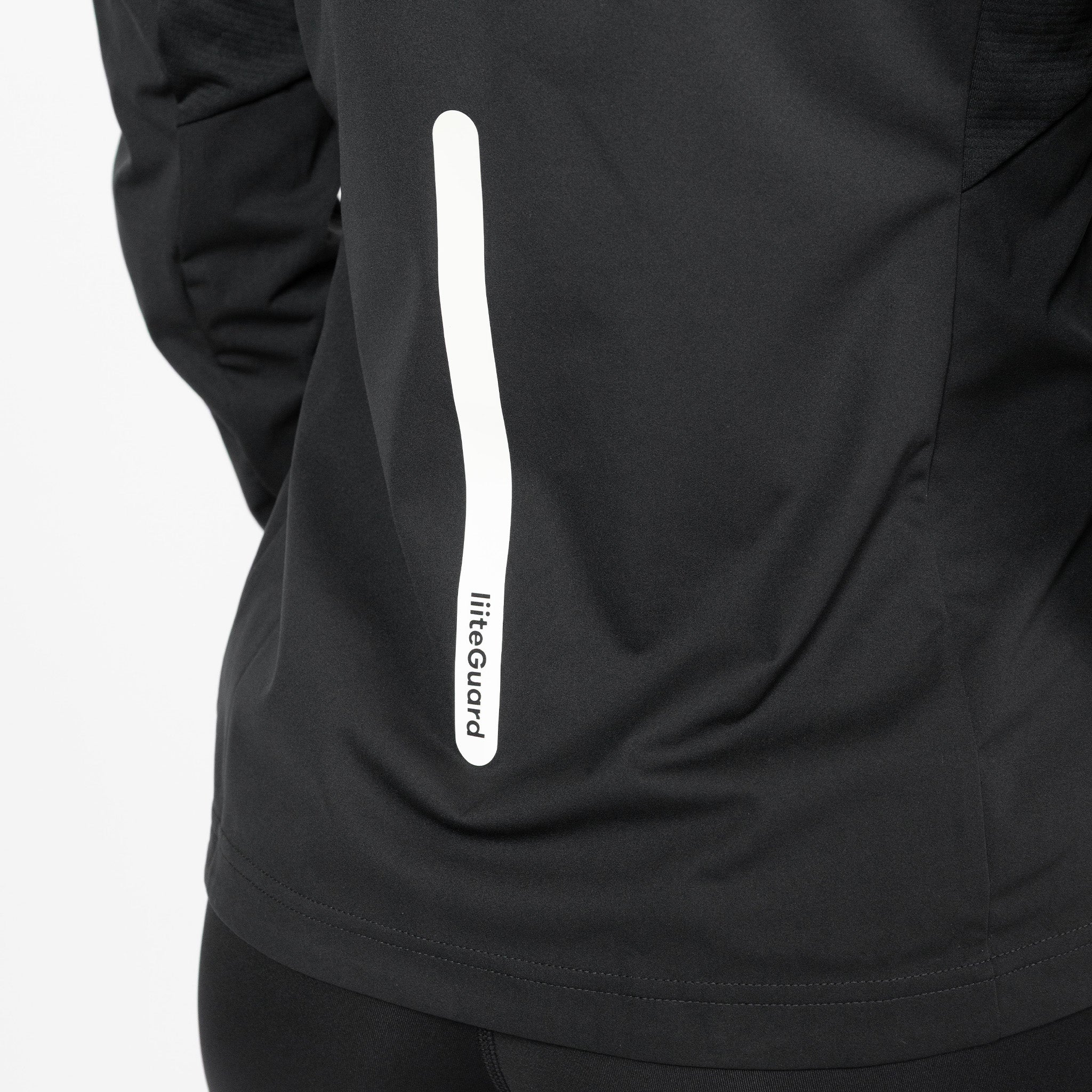 liiteGuard HYDRO-TECH RUNNING JACKET (WOMEN) Jacket BLACK