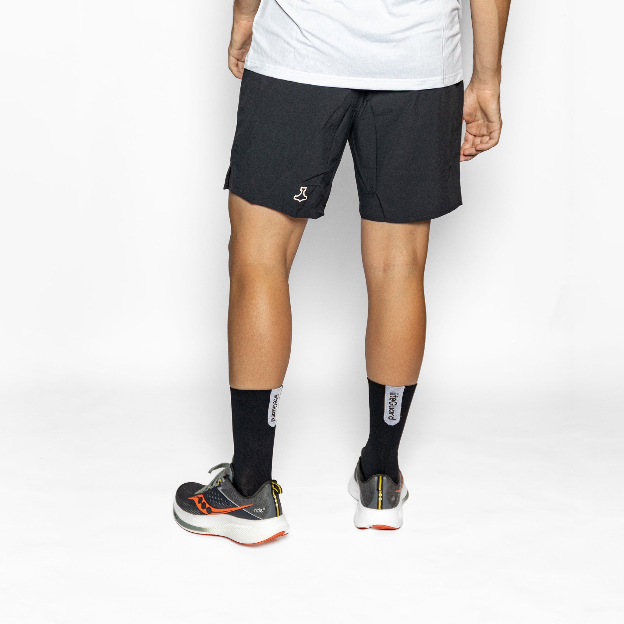 liiteGuard HYPERLIGHT CREW SOCK 2-PACK Medium socks BLACK