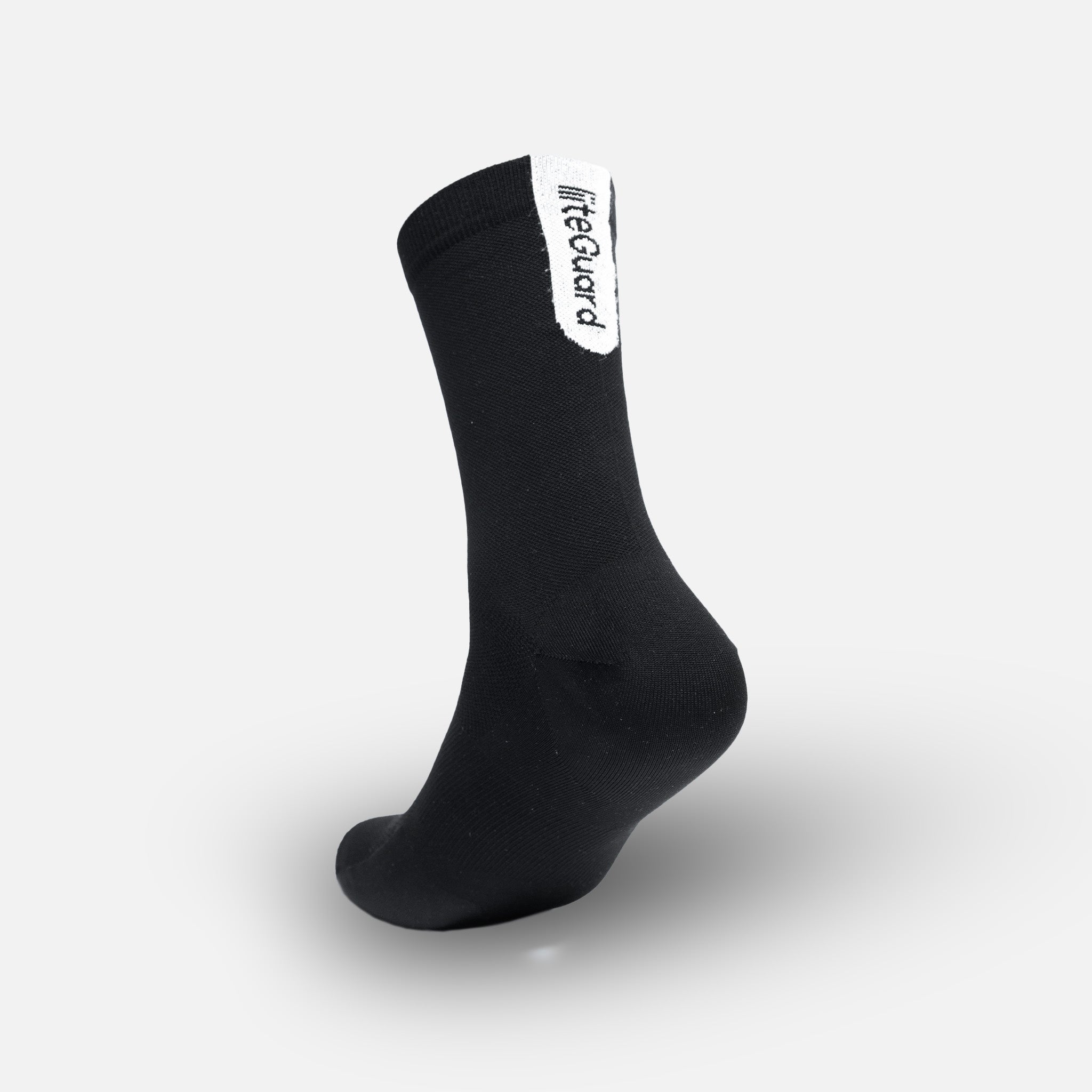 liiteGuard HYPERLIGHT CREW SOCK 2-PACK Medium socks BLACK