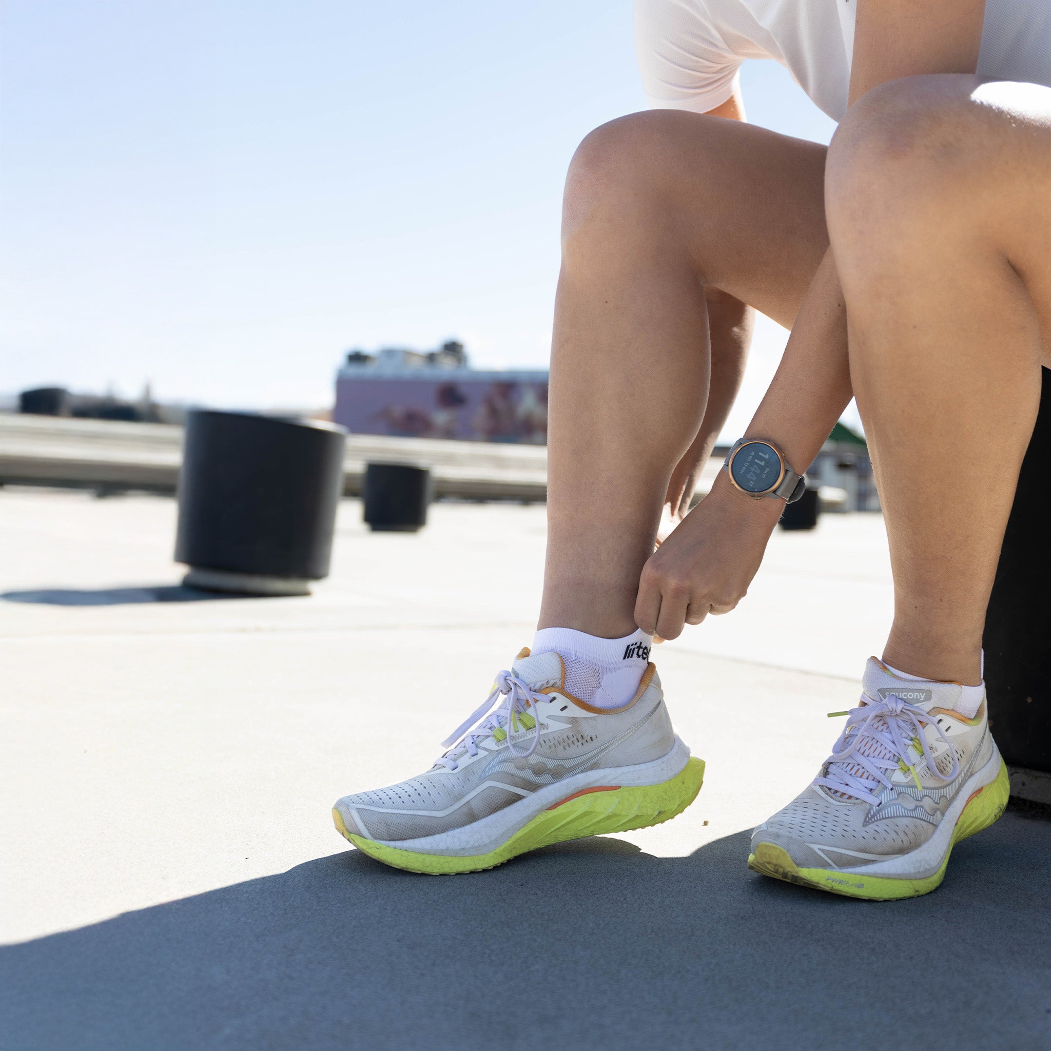 liiteGuard HYPERLIGHT LOW CUT SOCK 2-PACK Short socks BLACK