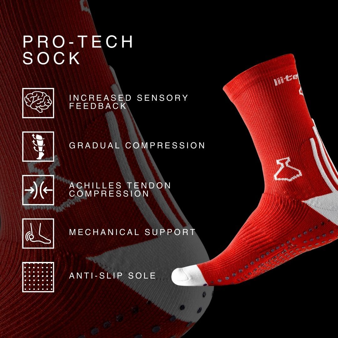 liiteGuard PRO-TECH SOCK Medium socks RED