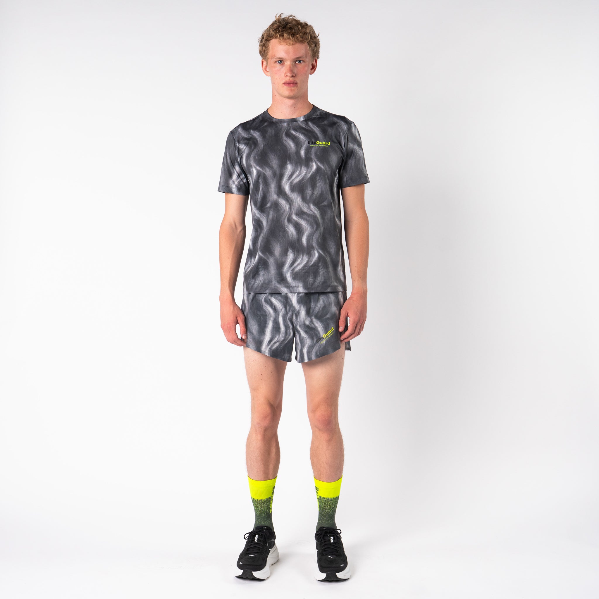 liiteGuard RACE GROUND-TECH T-SHIRT (MEN) T-shirts Grey AOP