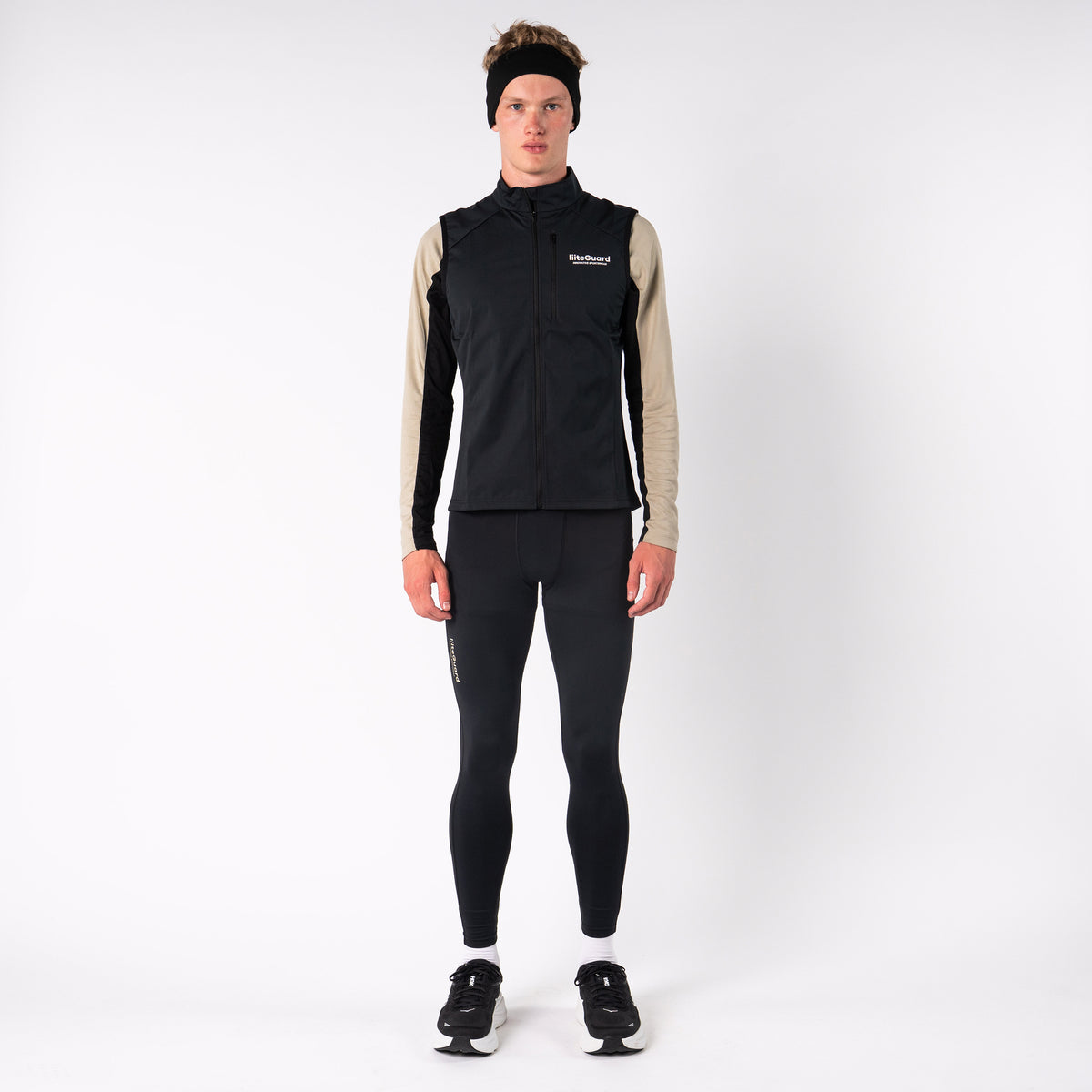 liiteGuard RUNNING HEADBAND Headband BLACK