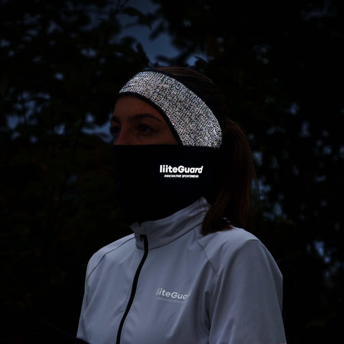 liiteGuard RUNNING HEADBAND Headband BLACK