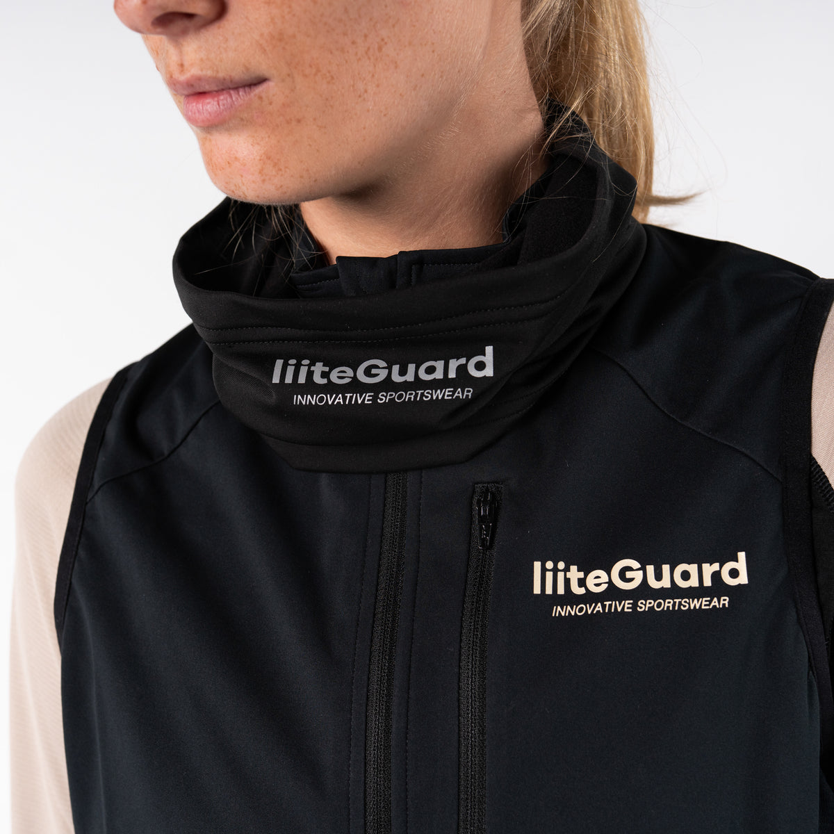 liiteGuard RUNNING NECK GAITER Accessories BLACK