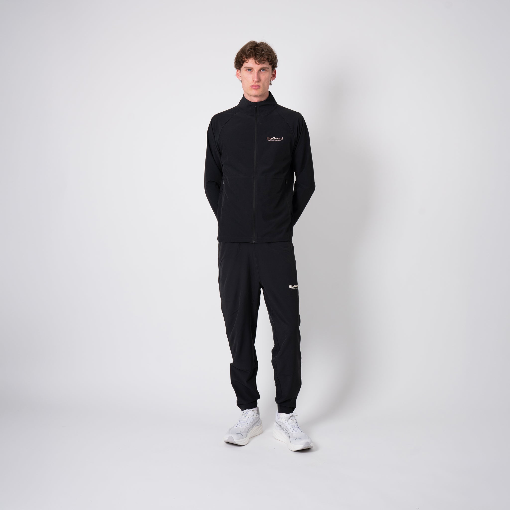 liiteGuard RE-LIITE FULL ZIP (MEN) Jacket BLACK