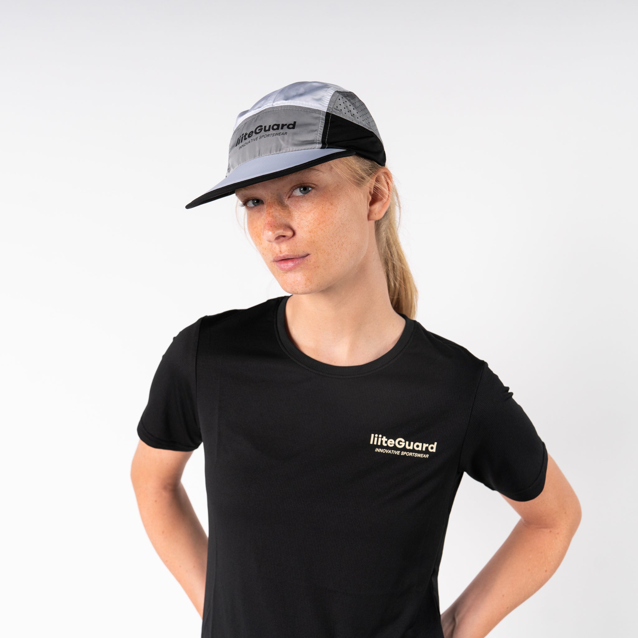 liiteGuard TRAIL RUNNING CAP Caps Grey Mix
