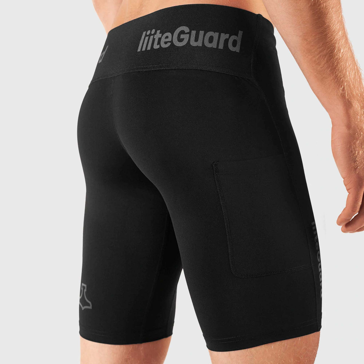 Liiteguard GLU-TECH (Men) Short tights BLACK