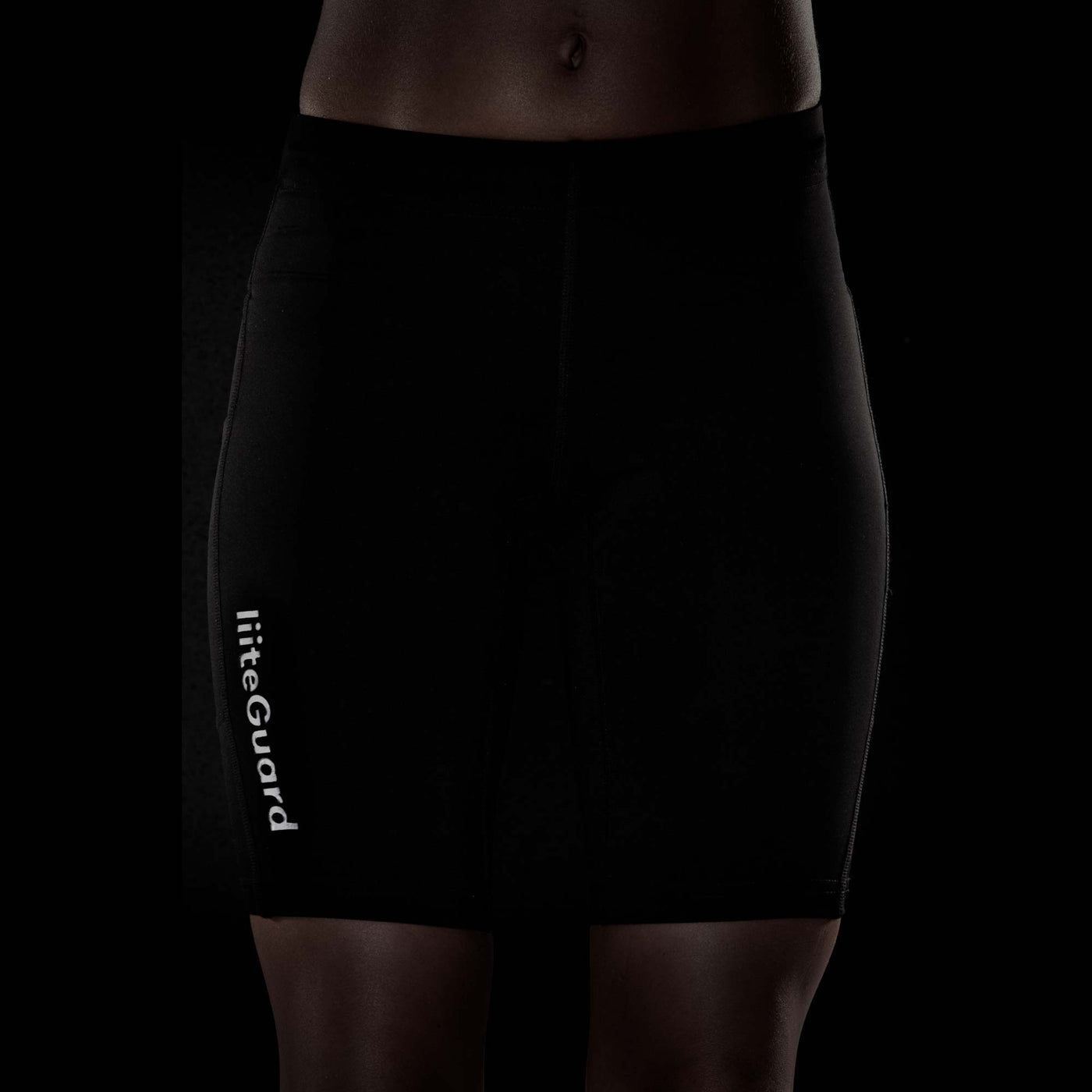 Liiteguard GLU-TECH (Women) Short tights BLACK