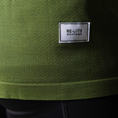 Liiteguard RE-LIITE 1/4 ZIP SHIRT (Men) Zippers GREEN