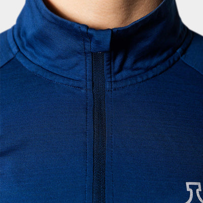 Liiteguard RE-LIITE 1/4 ZIP SHIRT (Women) Zippers BLUE