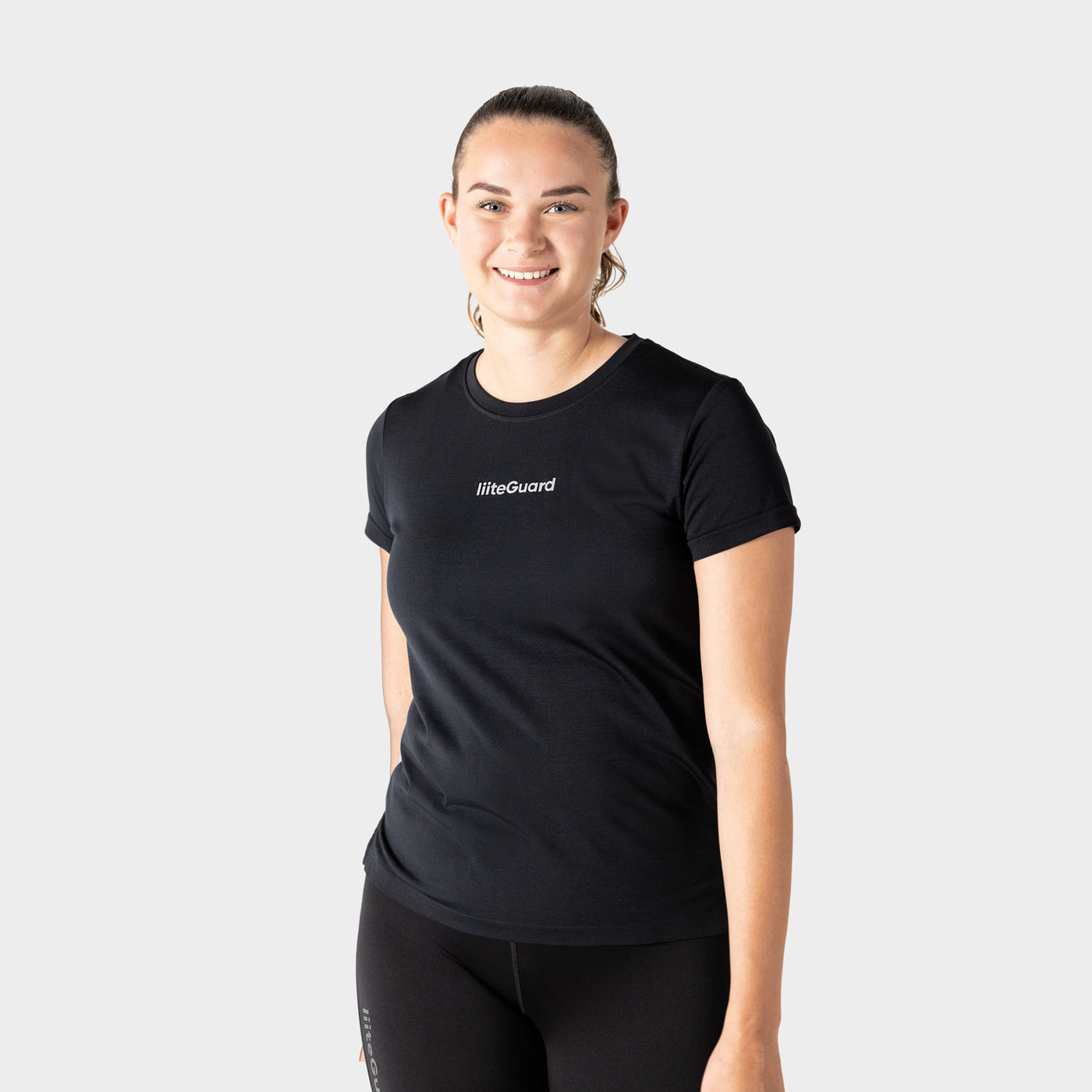 Liiteguard RE-LIITE T-SHIRT (Women) T-shirts BLACK